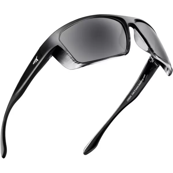 Frame: Gloss Tal White&black Horn /Lens: Smoke