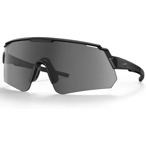 Gloss Black Frame smoke Lens