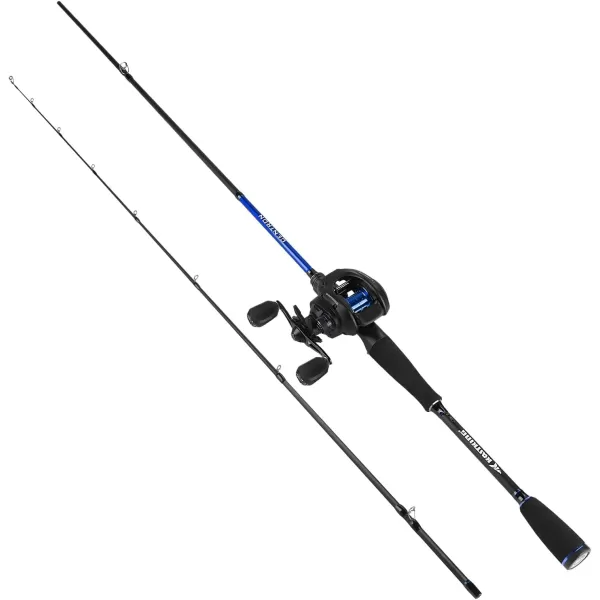 imageKastKing Centron Fishing Rod and Reel Combo Spinning ampamp Baitcasting Combos IM6 Graphite 2Pc Blanks Stainless Steel Guides with Ceramic Rings Contoured EVA Handles ampamp Fighting ButtCast7 Mh  Left Handed new