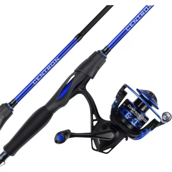 imageKastKing Centron Fishing Rod and Reel Combo Spinning ampamp Baitcasting Combos IM6 Graphite 2Pc Blanks Stainless Steel Guides with Ceramic Rings Contoured EVA Handles ampamp Fighting ButtSpin6 Ml 2000 Reel new