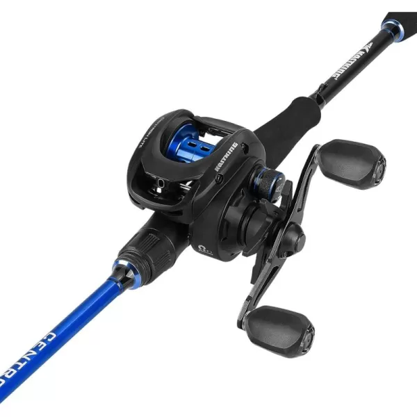 imageKastKing Centron Fishing Rod and Reel Combo Spinning ampamp Baitcasting Combos IM6 Graphite 2Pc Blanks Stainless Steel Guides with Ceramic Rings Contoured EVA Handles ampamp Fighting ButtCast7 Mh  Left Handed new