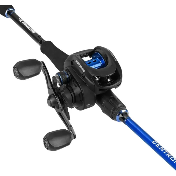 imageKastKing Centron Fishing Rod and Reel Combo Spinning ampamp Baitcasting Combos IM6 Graphite 2Pc Blanks Stainless Steel Guides with Ceramic Rings Contoured EVA Handles ampamp Fighting ButtCast66 M  Right Handed new