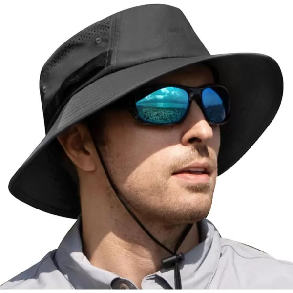 imageKastKing Field Trekker Bucket HatUPF 50 Protection Sun HatWaterRepellentBreathable Fishing HatHiking HatGrayhead Circumference2283