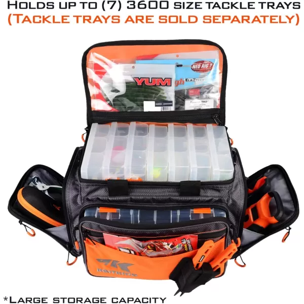 imageKastKing Fishing Gear ampamp Tackle Bags  Saltwater Resistant Fishing Bags  Fishing Tackle Storage BagsA1 MediumHossWithout Trays  15x11x1025Orange