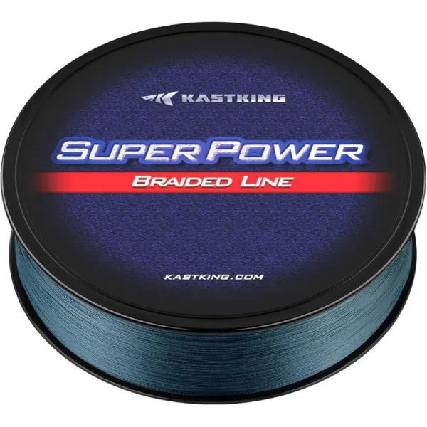 imageKastKing SuperPower Braided Fishing Line  Abrasion Resistant Braided Lines  Incredible Superline  Zero Stretch  Smaller Diameter  A MustHave