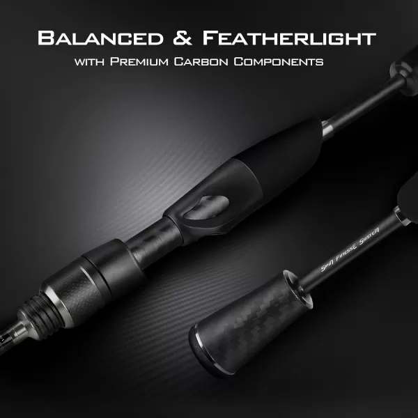 imageKastKing Kestrel Fishing Rod  IM8 Graphite Blanks 8 Different Light ampamp Ultralight Casting ampamp Spinning Fishing Rods 2 ampamp 3 Piece Rods American Tackle Guides and Custom EVA HandleA Spin 58Fl PowerFast2pcs