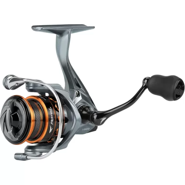 imageKastKing Kestrel Spinning and Ice Fishing Reel 1000 SFS Carbon Body Lightweight and Weighs 46 Oz Full Carbon Fiber Frame 101 StainlessSteel Double Shielded Ball Bearings 621 Gear Ratio