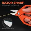imageKastKing 45 Inch Fishing Line Scissors CeramicEdge Precision Fishing Line Scissors Serrated Ceramic Blades for Braided Mono Rustproof Durable Ergonomic Handle Portable Design with Lanyard