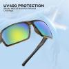 imageKastKing Chippewa Polarized Fishing Sunglasses UV400 Protection Full Wrap Frame Sports Cycling Sunglasses 10mm TAC LensesGgloss Tal Brownsilver Frame  Brownchartruesse Mirror