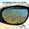 imageKastKing Raccoon Polarized Sport Sunglasses for Men and Women Wide Temple Wrap Ideal for Driving Fishing Cycling RunningFrame Gloss Tal Light Gray Lens Smoke