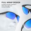 imageKastKing Tugaloo Bifocal Polarized Fishing Sunglasses Bifocal x15 x20 x25 MagnificationsUV Protection Reader SunglassesMatte Black Frame  Smokecobalt Mirror