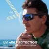 imageKastKing Tugaloo Bifocal Polarized Fishing Sunglasses Bifocal x15 x20 x25 MagnificationsUV Protection Reader SunglassesMatte Black Frame  Smokecobalt Mirror