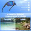 imageKastKing Waccamaw Polarized Bifocal Sunglasses x15 x20 x25 Magnifications Wrap Around Sport Reader Sunglasses for MenGloss Graydrift Frame  Smokeblue Mirror