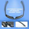imageKastKing Waccamaw Polarized Bifocal Sunglasses x15 x20 x25 Magnifications Wrap Around Sport Reader Sunglasses for MenGloss Graydrift Frame  Smokeblue Mirror