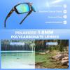 imageKastKing Waccamaw Polarized Bifocal Sunglasses x15 x20 x25 Magnifications Wrap Around Sport Reader Sunglasses for MenGloss Tal Brown Frame  Browngreen Mirror