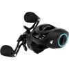 imageKastKing Verus Baitcasting Reel 6oz Ultra Lightweight Halo XII Magnetic Braking System 91 MaxiDur Double Shielded Stainless Steel BB Up to 18 Lbs Max Drag 801721 HighSpeed Gear RatioARightBlack801