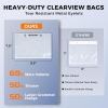 imageKastKing BaitSpace Detachable Bait Binder Tackle Bag  Large Clear Sleeves Durable 900D Waterresistant Fabric Soft Plastic Bait Storage For Hooks Sinkers ampamp Fishing AccessoriesKhaki