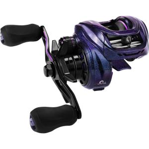 imageKastKing Royale Legend Pro Baitcasting Reels  AutoMag Dual Braking System Fishing Reel Arch Resistance Control 16 Lbs Carbon Drag 55oz Lightweight 801 Gear Ratio 11  1 Stainless Steel BBRight Handed801