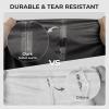 imageKastKing AquaLite Waterproof Rain Suit for Men and Women Loose Fit Lightweight Durable Rain GearBlack
