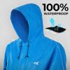 imageKastKing AquaLite Waterproof Rain Suit for Men and Women Loose Fit Lightweight Durable Rain GearBlue
