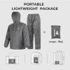imageKastKing AquaLite Waterproof Rain Suit for Men and Women Loose Fit Lightweight Durable Rain GearGrey