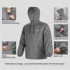 imageKastKing AquaLite Waterproof Rain Suit for Men and Women Loose Fit Lightweight Durable Rain GearGrey