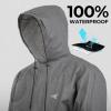 imageKastKing AquaLite Waterproof Rain Suit for Men and Women Loose Fit Lightweight Durable Rain GearGrey