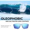 imageKastKing Osage Polarized Sport Sunglasses for Men and Women Ideal for Driving Fishing Cycling Running UV ProtectionFrame Gloss Tal Light Blue Lens Smoke  Ice Blue Mirror