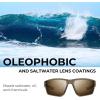 imageKastKing Osage Polarized Sport Sunglasses for Men and Women Ideal for Driving Fishing Cycling Running UV ProtectionFrame Gray Lens Brown
