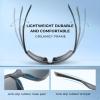 imageKastKing Osage Polarized Sport Sunglasses for Men and Women Ideal for Driving Fishing Cycling Running UV ProtectionFrame Smoke Crystal Lens Smoke