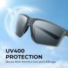 imageKastKing Osage Polarized Sport Sunglasses for Men and Women Ideal for Driving Fishing Cycling Running UV ProtectionFrame Smoke Crystal Lens Smoke