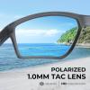 imageKastKing Osage Polarized Sport Sunglasses for Men and Women Ideal for Driving Fishing Cycling Running UV ProtectionFrame Smoke Crystal Lens Smoke