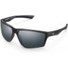 imageKastKing Osage Polarized Sport Sunglasses for Men and Women Ideal for Driving Fishing Cycling Running UV ProtectionFrame Black Lens Smoke