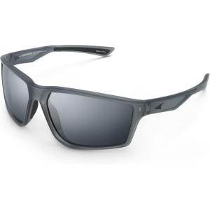 imageKastKing Osage Polarized Sport Sunglasses for Men and Women Ideal for Driving Fishing Cycling Running UV ProtectionFrame Smoke Crystal Lens Smoke