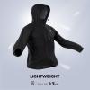 imageKastKing HydroArmor Lightweight Rain Jacket 25Layer Waterproof Fishing Hiking Rain Suit for Men Packable Rain GearBlack