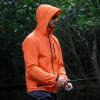 imageKastKing HydroArmor Lightweight Rain Jacket 25Layer Waterproof Fishing Hiking Rain Suit for Men Packable Rain GearOrange