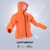imageKastKing HydroArmor Lightweight Rain Jacket 25Layer Waterproof Fishing Hiking Rain Suit for Men Packable Rain GearOrange