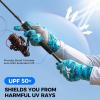 imageKastKing La Sal Pro Full Finger Fishing Gloves UPF 50 Sun Protection Gloves with Convertible Design Ultralight Microfiber UltraSoft Comfort FrostWeave Cooling Enhanced Grip Four Sizes OptionsBoulder Camo Sea Foam