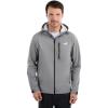 imageKastKing HydroArmor Lightweight Rain Jacket 25Layer Waterproof Fishing Hiking Rain Suit for Men Packable Rain GearGrey