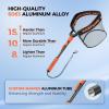imageKastKing Titanet Fishing Net Durable Aluminum Handle NonSlip Hivis Grip Compact Storage Bag ampamp Lanyard Ideal for Kayak ampamp Wading Fishing Two Nets OptionsPvc Net  32 Full