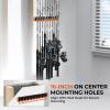 imageKastKing V10 Pivot Grip Fishing Rod HolderAdjustable SpaceSaving WallMounted Rod Holder 10 PolymerCoated Steel Hooks Expandable Storage System Holds 10 Rod ampamp Reel Combos 1 PackA Orange1 Pack
