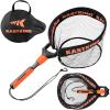 imageKastKing Titanet Fishing Net Durable Aluminum Handle NonSlip Hivis Grip Compact Storage Bag ampamp Lanyard Ideal for Kayak ampamp Wading Fishing Two Nets OptionsPvc Net  26 Full