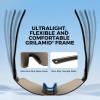 imageKastKing Tarkio Polarized Fishing Sunglasses Large Single PC Lenses Rimless Wrap Design UV400 Protection Sports SunglassesEgloss Tal Dark Olive Frame  Browngold Mirror