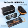 imageKastKing Chariton FitOver Polarized Wrap Around Over Sunglasses for Men and Women Ideal for Driving Fishing Cycling RunningAmatte Black Frame  Smoke Mirror