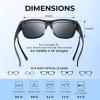 imageKastKing Chariton FitOver Polarized Wrap Around Over Sunglasses for Men and Women Ideal for Driving Fishing Cycling RunningAmatte Black Frame  Smoke Mirror
