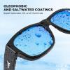 imageKastKing Chariton FitOver Polarized Wrap Around Over Sunglasses for Men and Women Ideal for Driving Fishing Cycling RunningBblack Frame  Smokeice Mirror