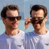 imageKastKing Chariton FitOver Polarized Wrap Around Over Sunglasses for Men and Women Ideal for Driving Fishing Cycling RunningCmatt Dark Frame  Brown Mirror