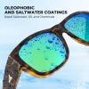 imageKastKing Chariton FitOver Polarized Wrap Around Over Sunglasses for Men and Women Ideal for Driving Fishing Cycling RunningDglossdemi  Greenchartruesse Mirror