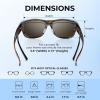 imageKastKing Chariton FitOver Polarized Wrap Around Over Sunglasses for Men and Women Ideal for Driving Fishing Cycling RunningDglossdemi  Greenchartruesse Mirror
