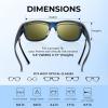 imageKastKing Chariton FitOver Polarized Wrap Around Over Sunglasses for Men and Women Ideal for Driving Fishing Cycling RunningEdark Blue Frame  Smokecobalt Mirror